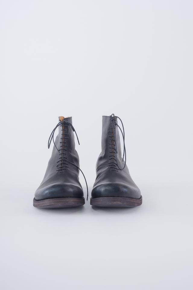Zip + Lace Up Boot