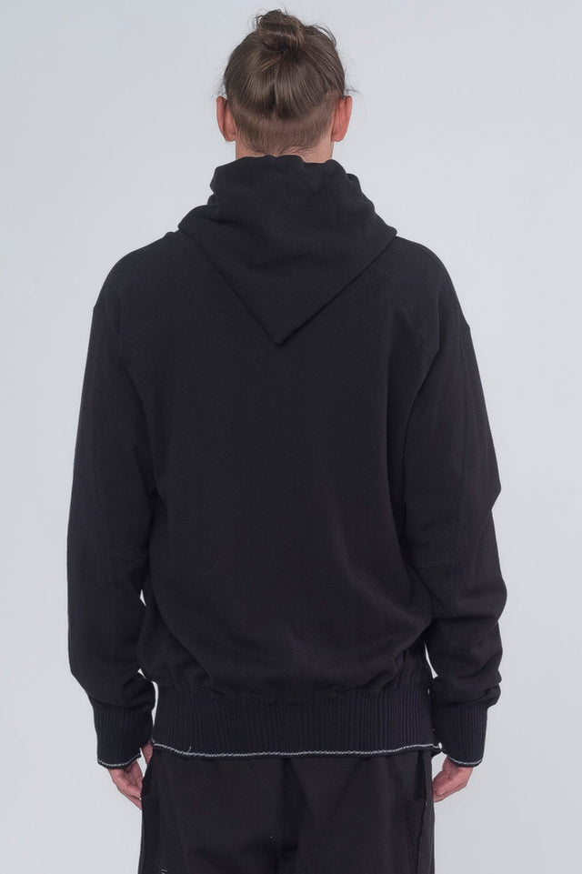 "Displacement" Sweat Hooded Parka