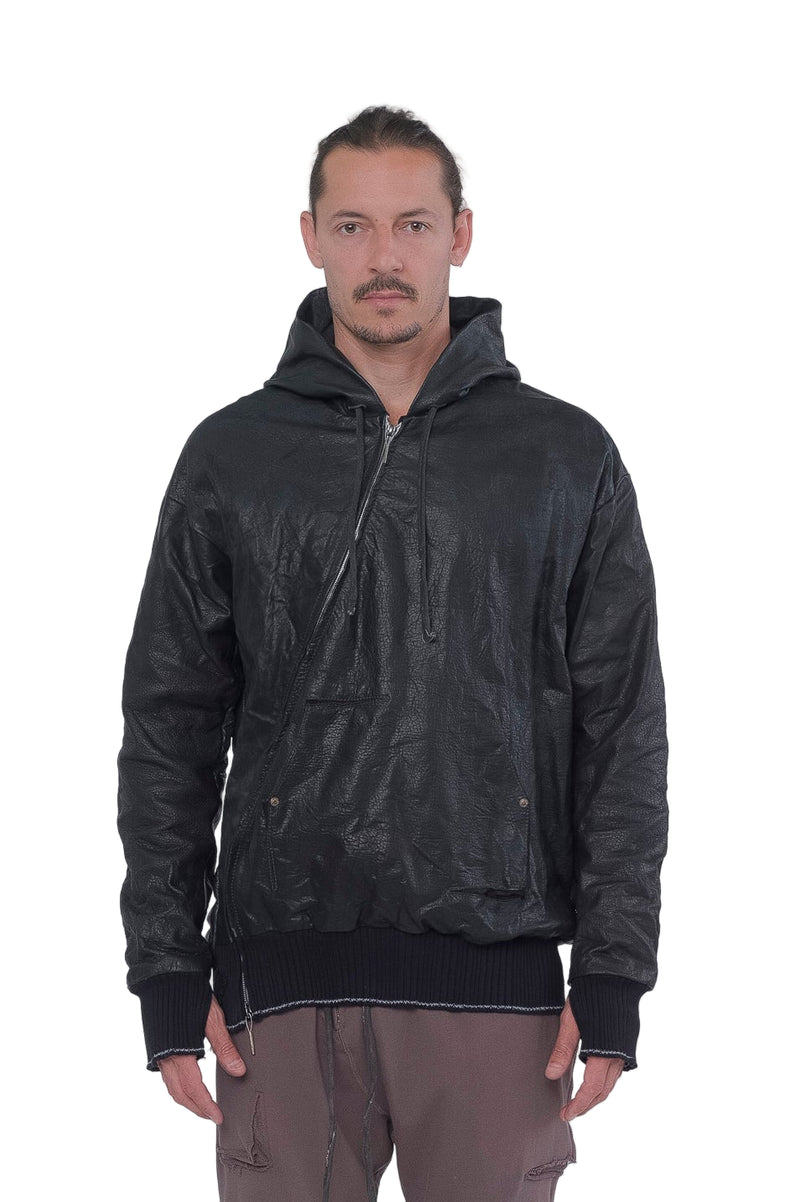 "Displacement" Bison Hooded Parka