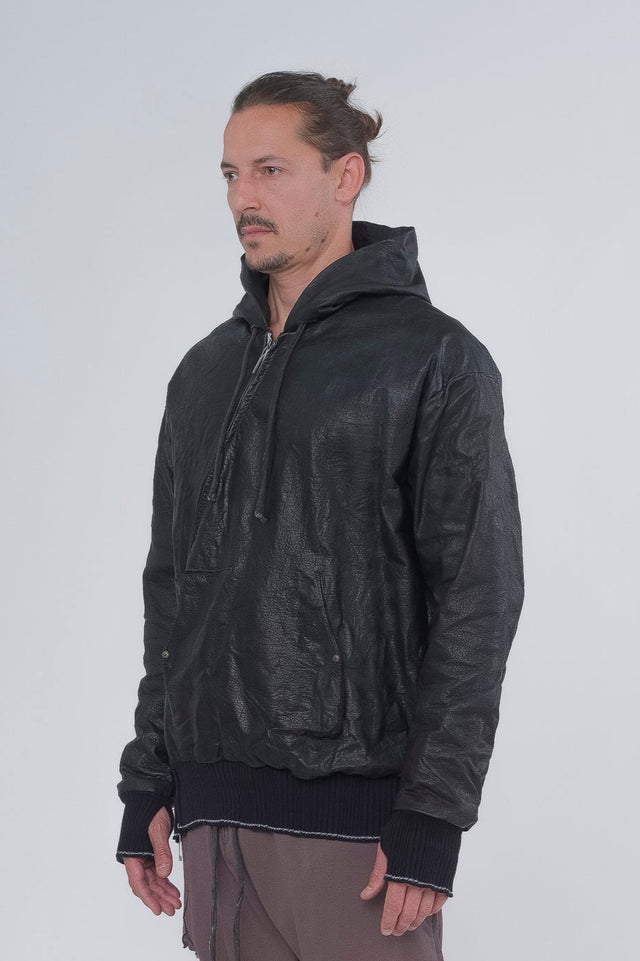 "Displacement" Bison Hooded Parka