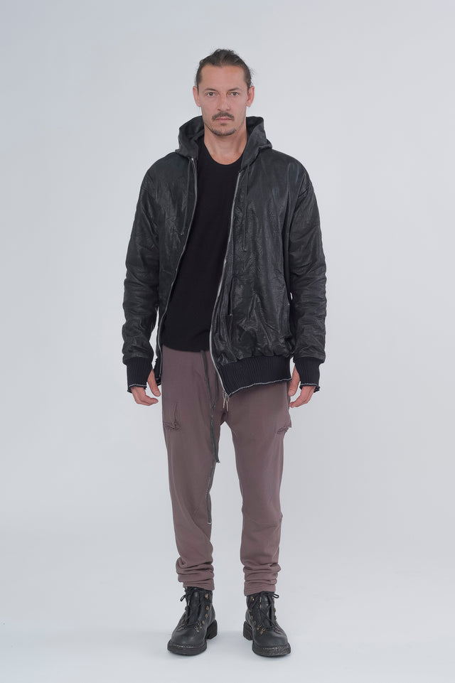 "Displacement" Bison Hooded Parka