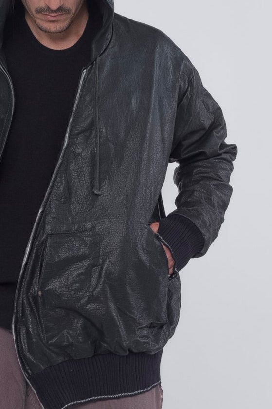 "Displacement" Bison Hooded Parka