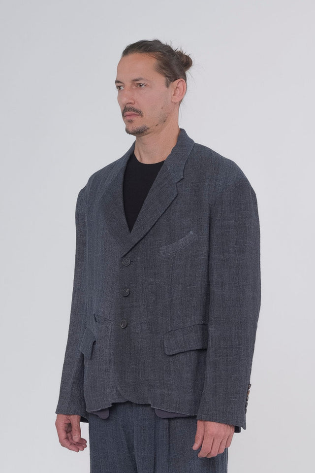 Cropped 3 Button Blazer