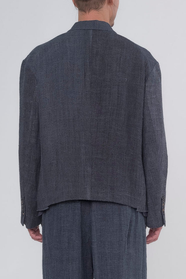 Cropped 3 Button Blazer