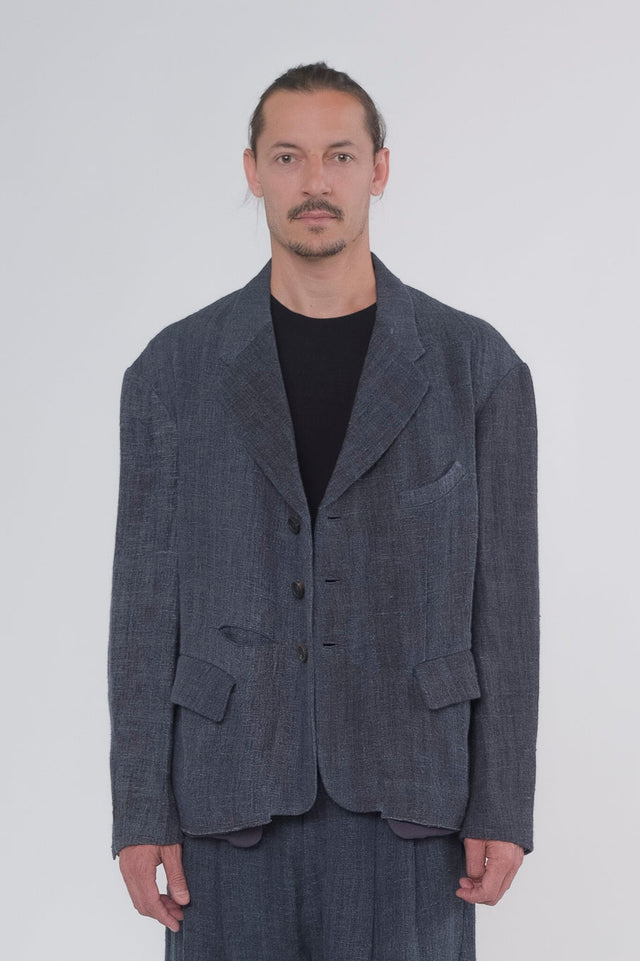 Cropped 3 Button Blazer