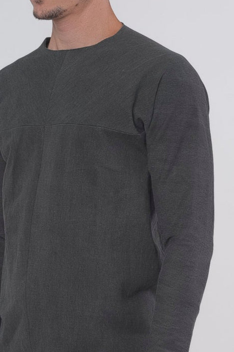 Carbon One Piece LS Tee