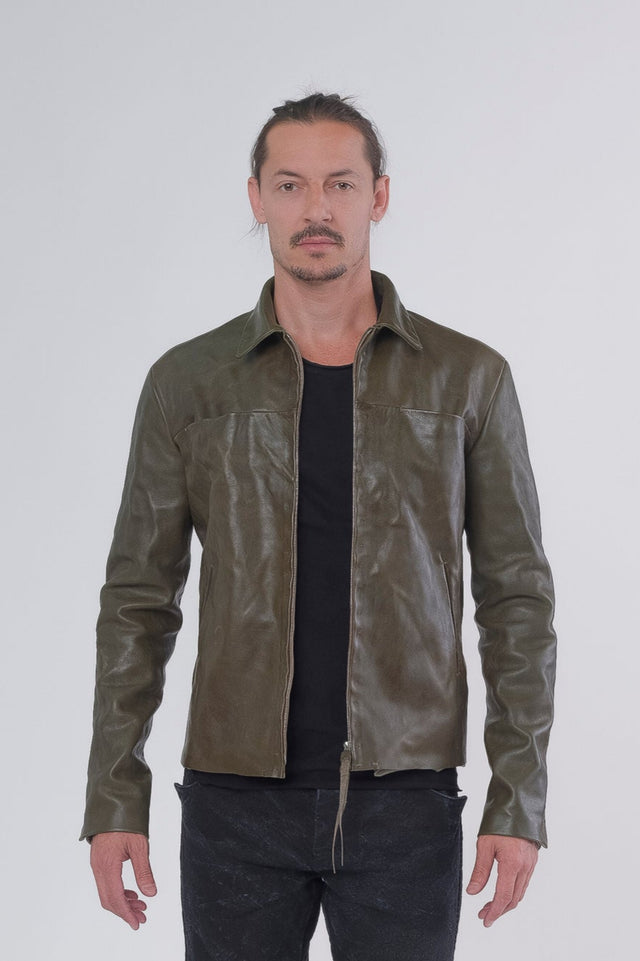 Zipped Trucker Jacket