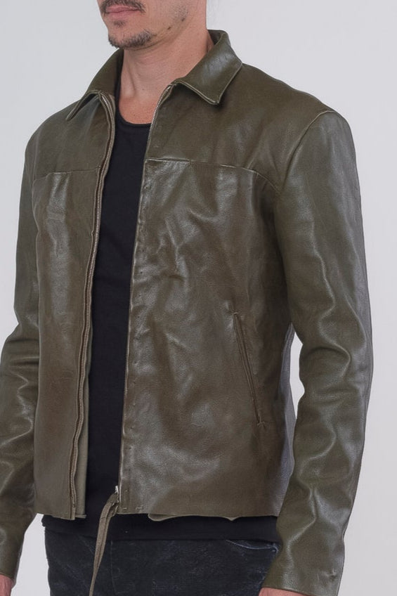 Zipped Trucker Jacket