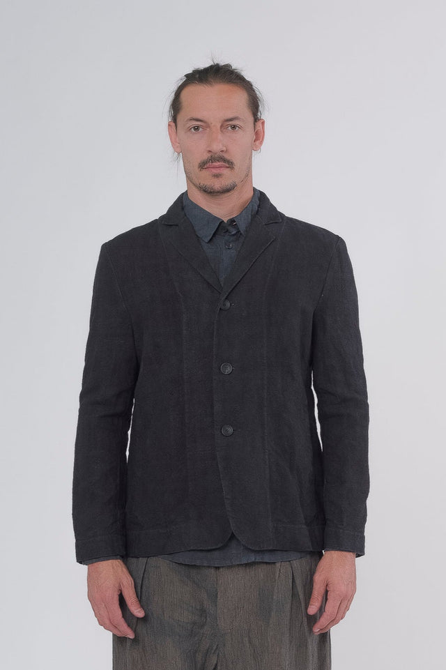 Dark Linen Blazer