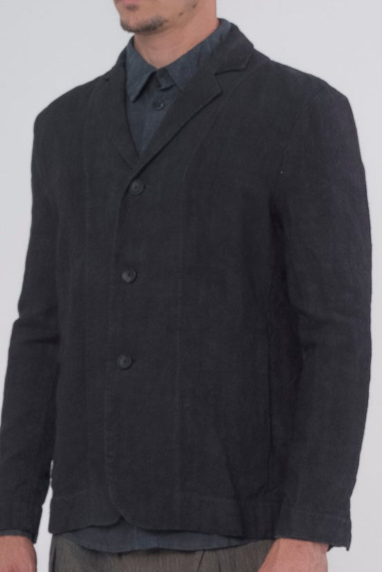 Dark Linen Blazer