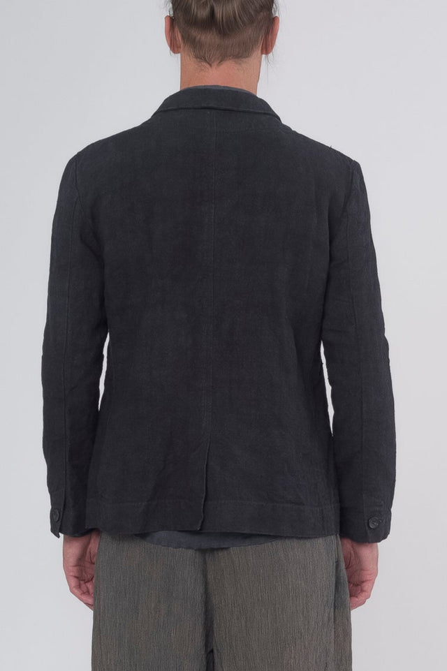 Dark Linen Blazer