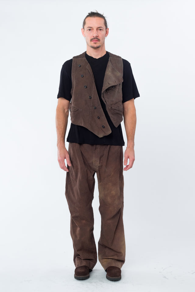 Jacquard Short Vest