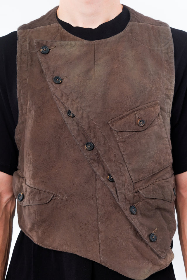 Jacquard Short Vest