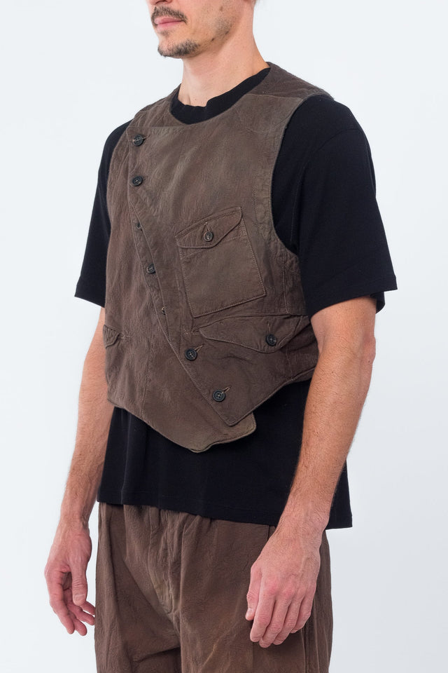 Jacquard Short Vest