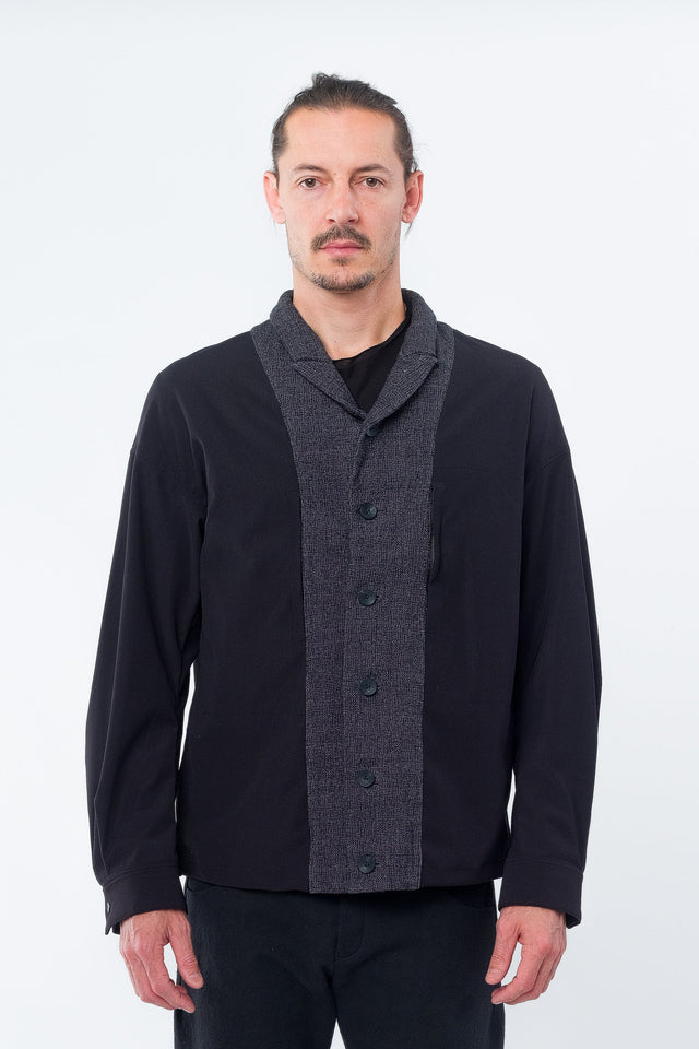 Linen + Wool Double Layered Blazer