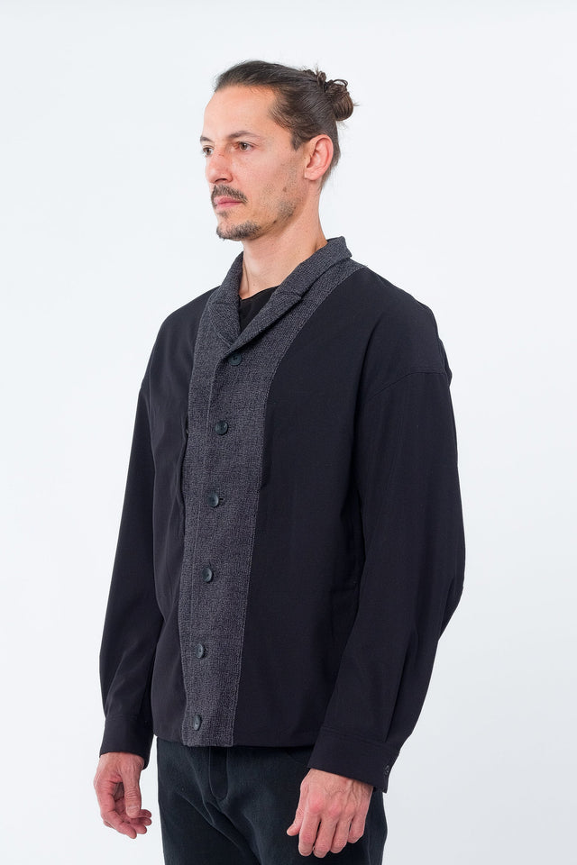 Linen + Wool Double Layered Blazer