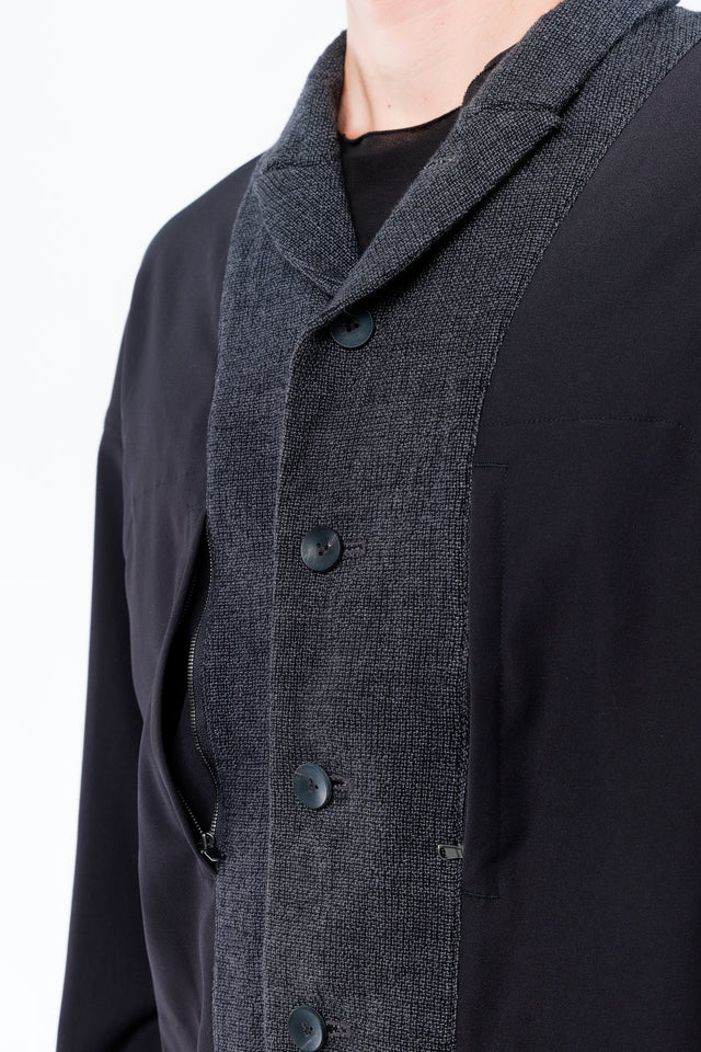 Linen + Wool Double Layered Blazer