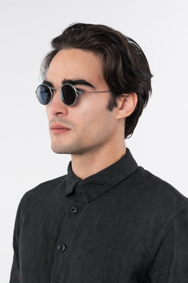 One Piece Round Glasses