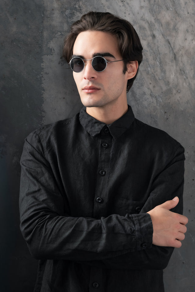 One Piece Round Glasses