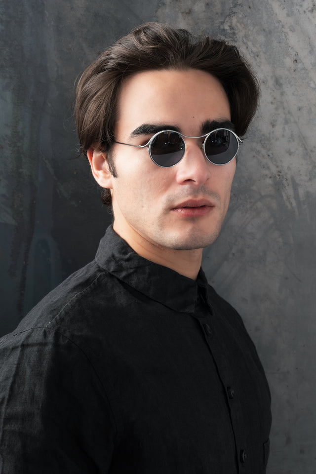 One Piece Round Glasses