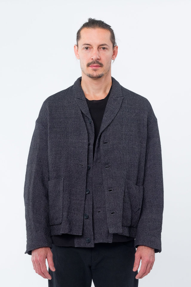 Linen + Wool Double Layered Blazer