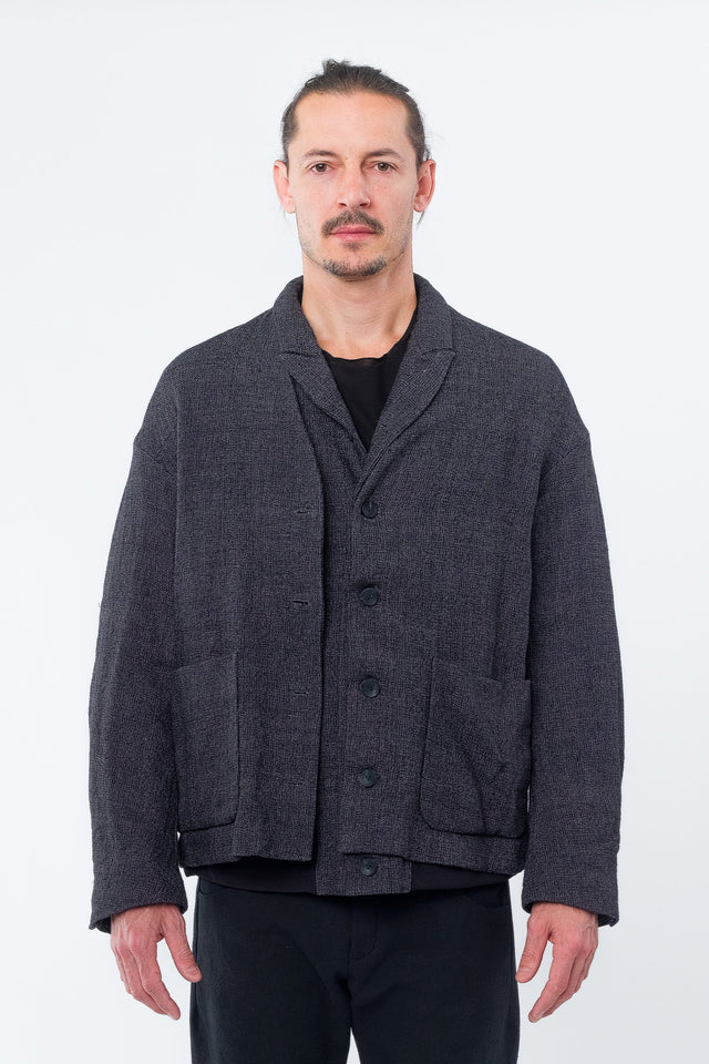 Linen + Wool Double Layered Blazer