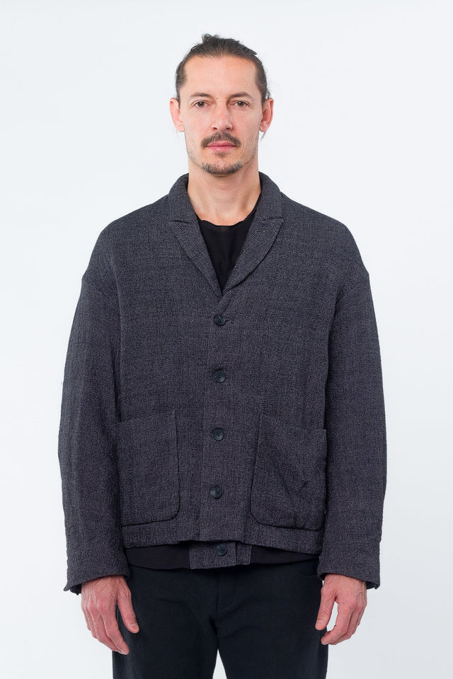 Linen + Wool Double Layered Blazer