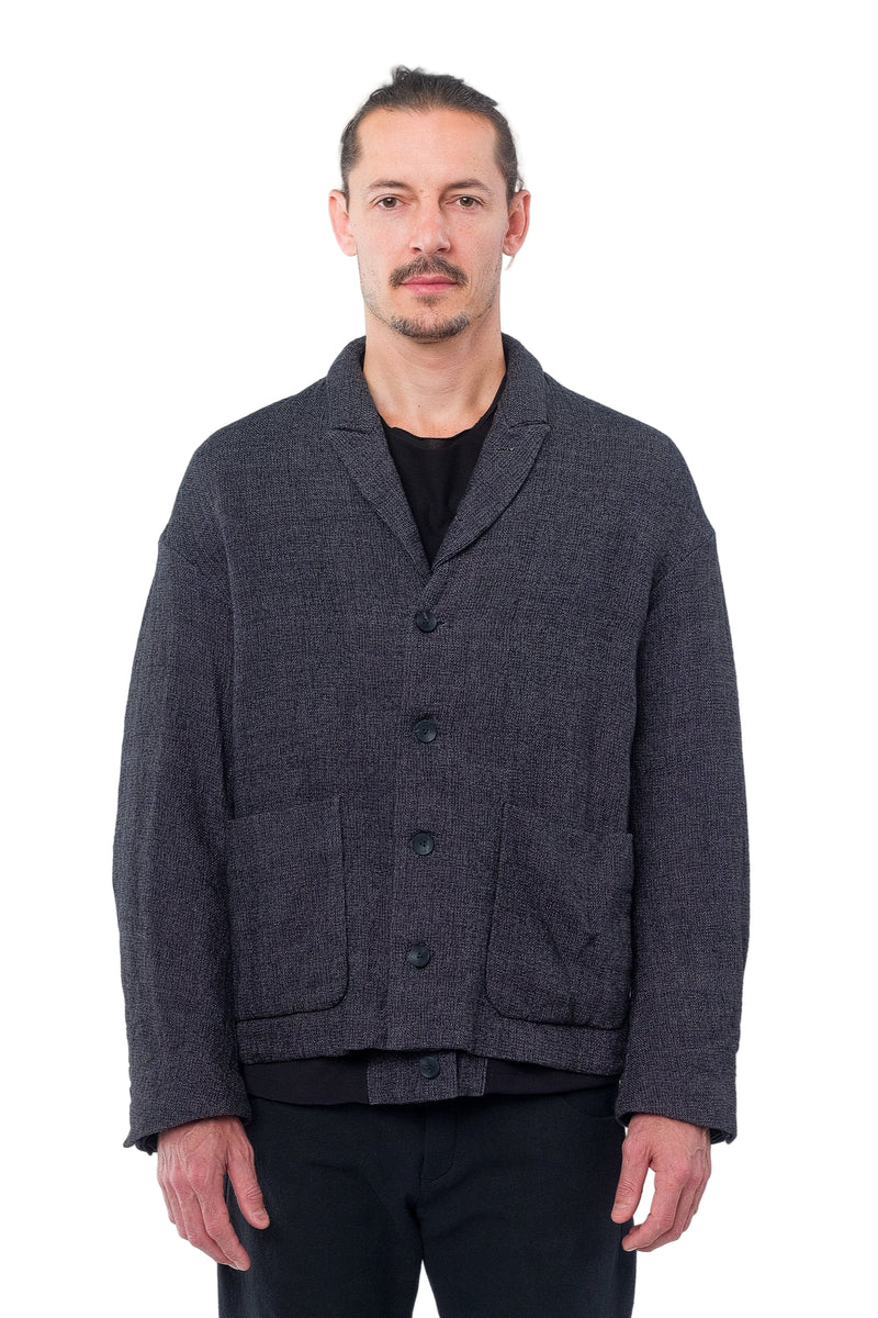 Linen + Wool Double Layered Blazer