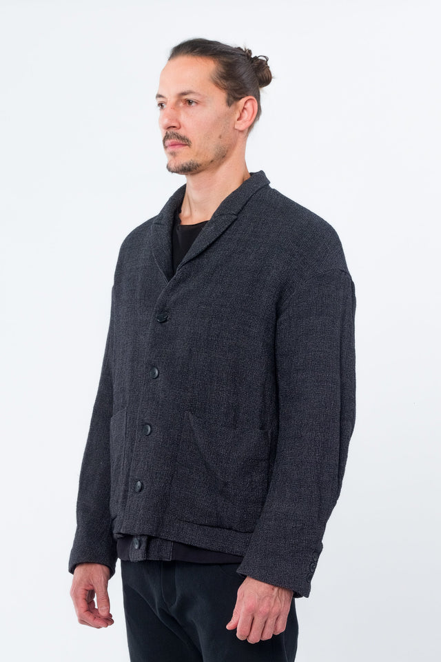 Linen + Wool Double Layered Blazer