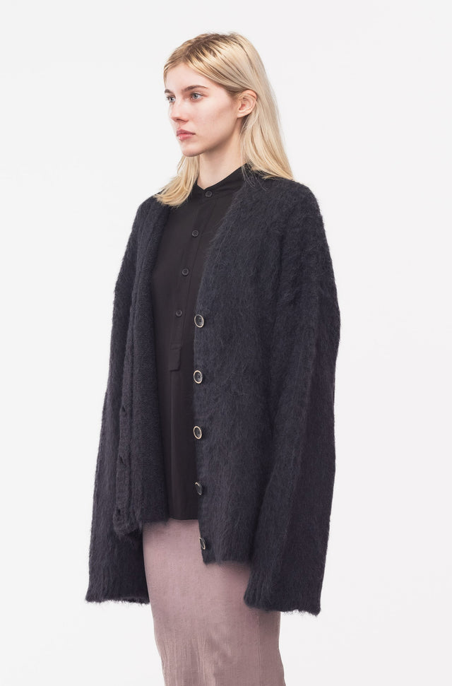 ALPCA CARDIGAN BLACK