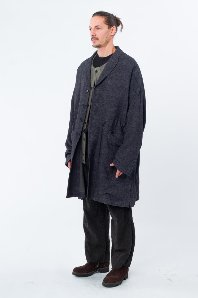 Linen + Wool Coat