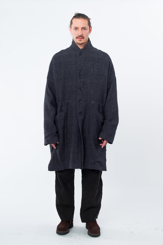 Linen + Wool Coat