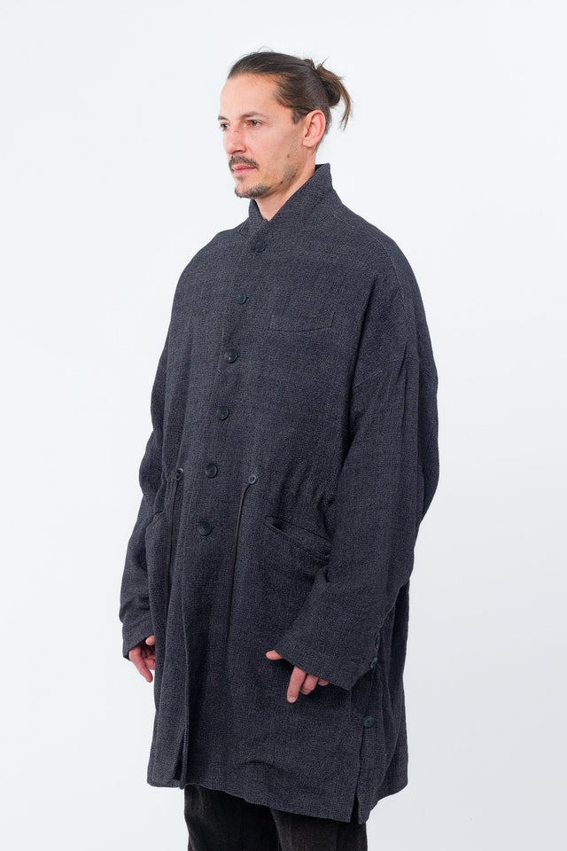 Linen + Wool Coat