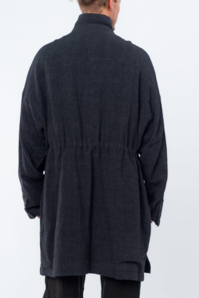 Linen + Wool Coat