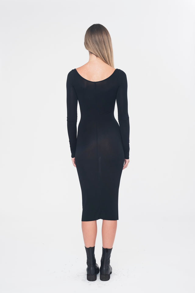 SLIP LS DRESS
