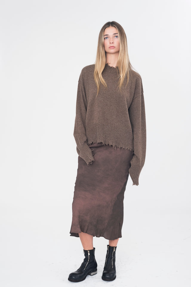 Brown Hued Skirt