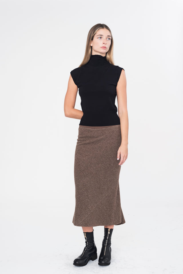 Calf Bias Skirt