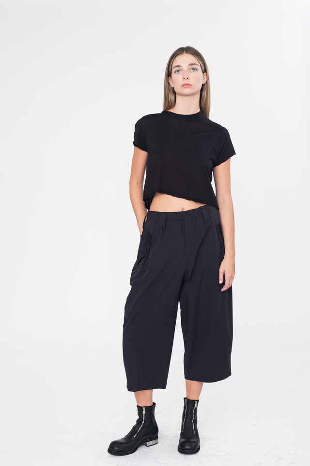 Pocket Detail Wide Pants
