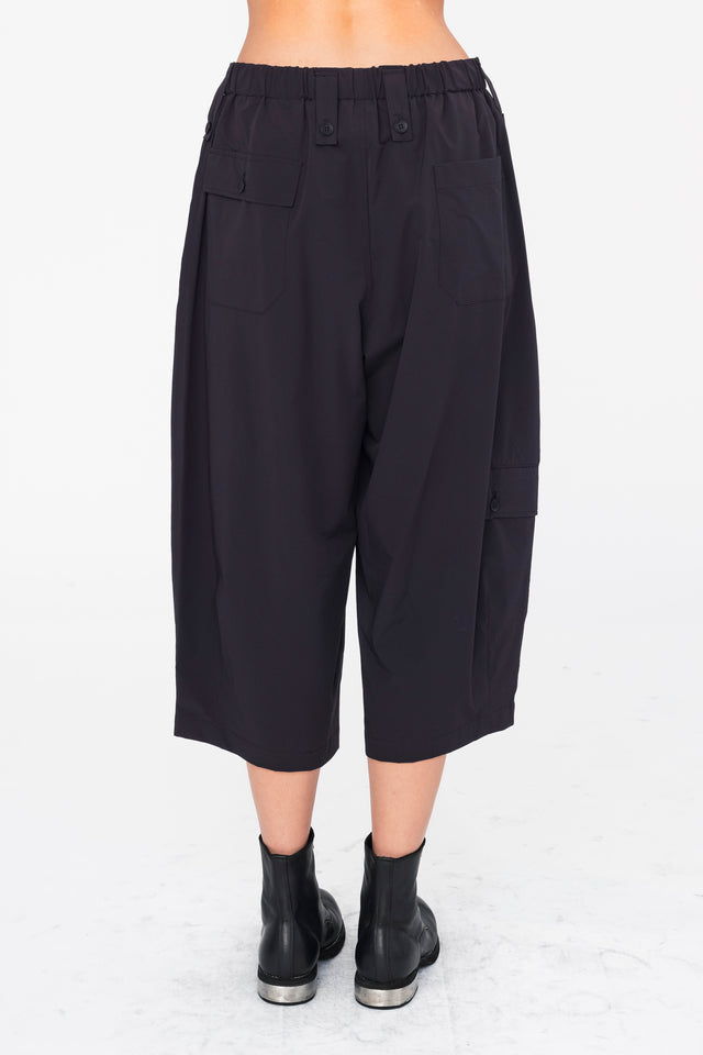 Pocket Detail Wide Pants