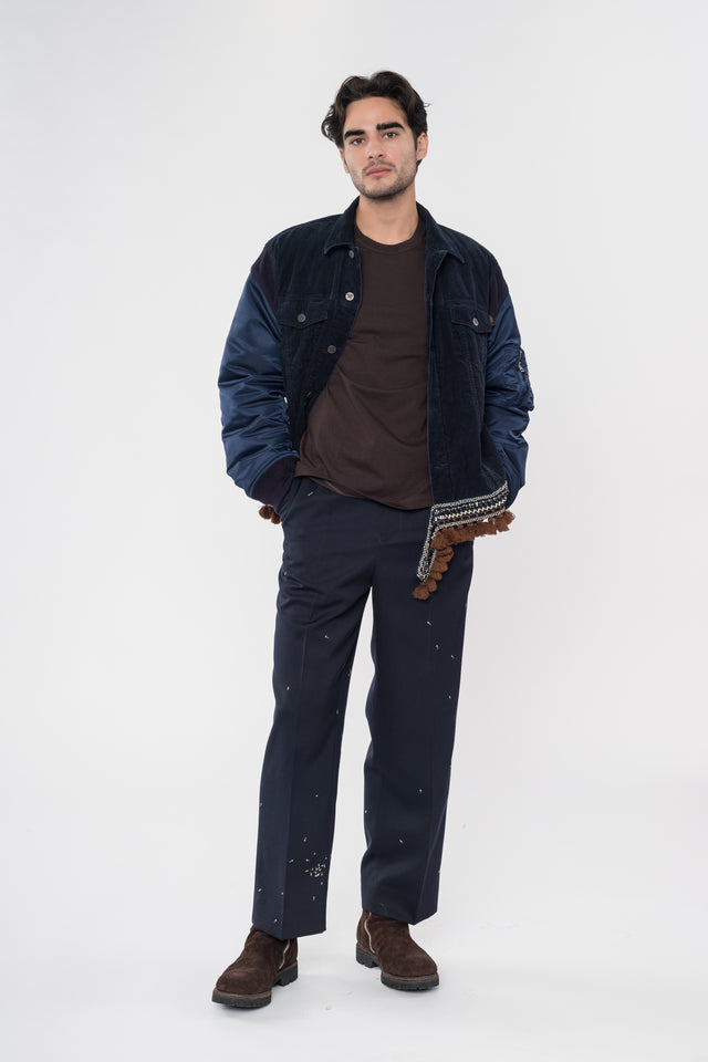 Embroidered Pant
