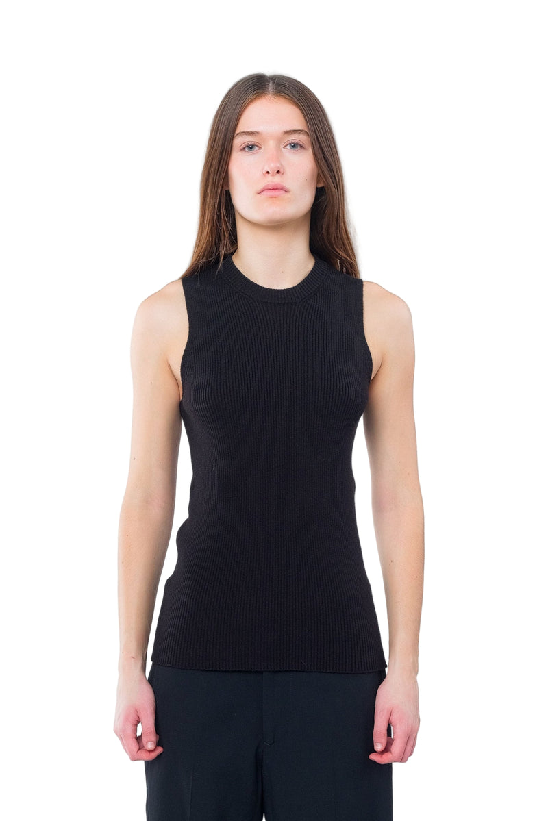 Black Knit Tank