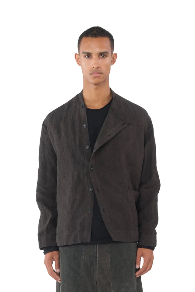 Asym Linen Shirt