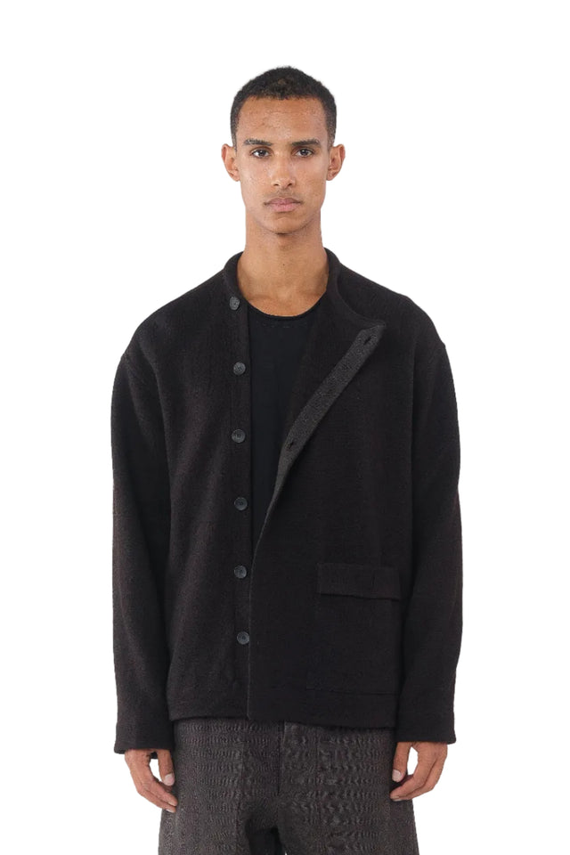 Asym Wool Shirt