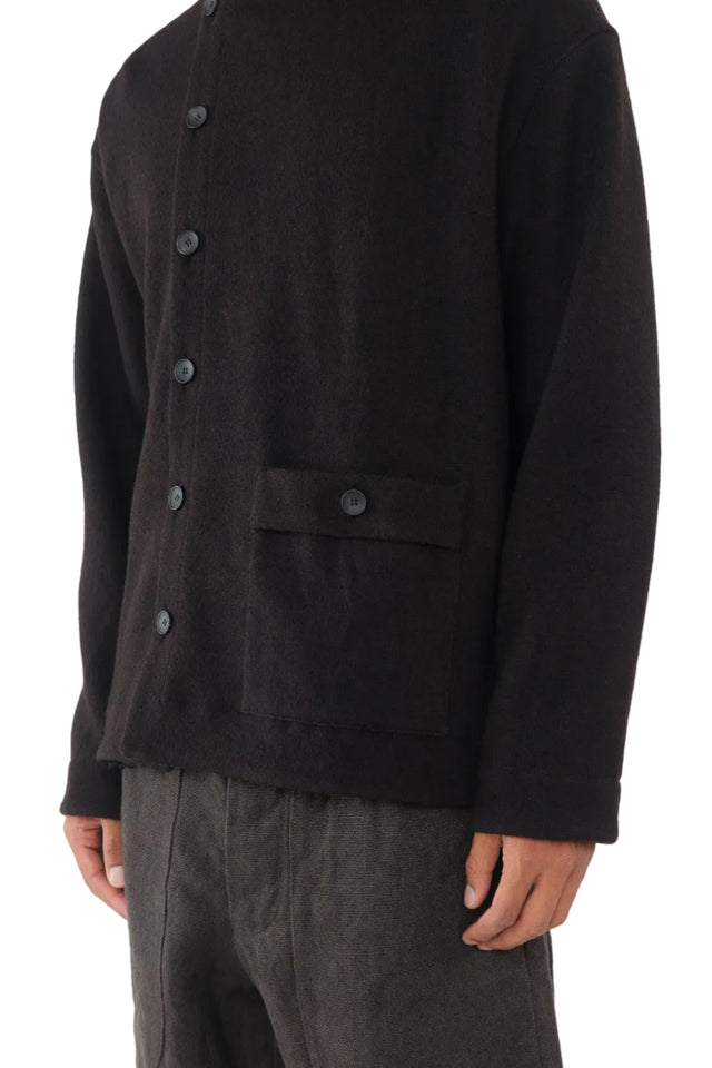 Asym Wool Shirt