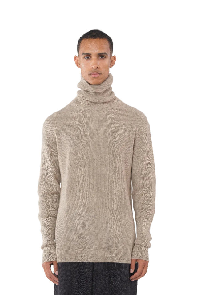 Cashmere Pullover In Greige