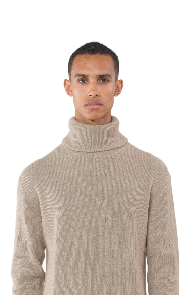 Cashmere Pullover In Greige