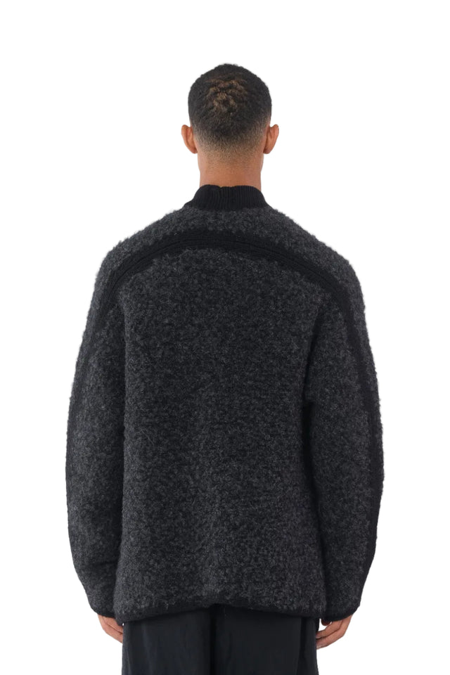 Short Furry Cardigan