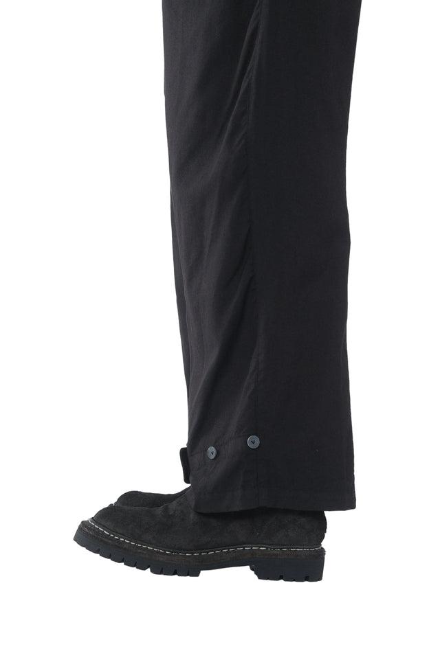 Garment Dyed Wide Trouser