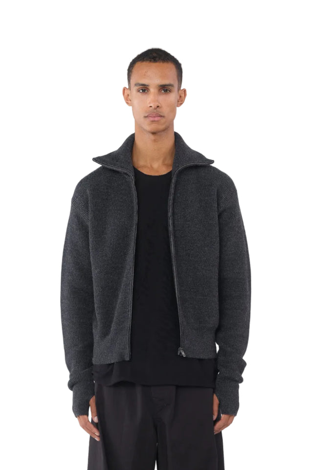 Zipped Cardigan