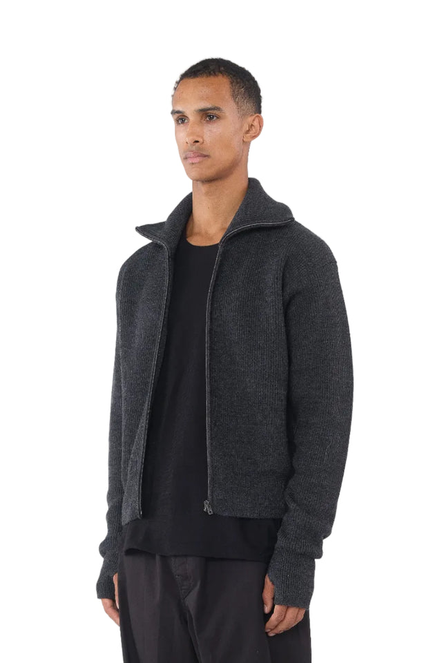 Zipped Cardigan